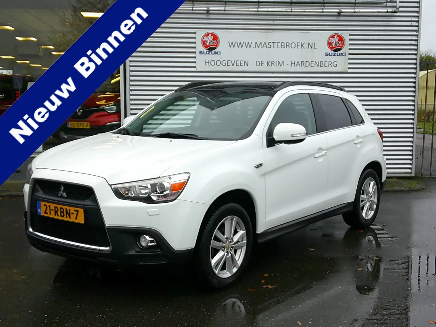 Mitsubishi ASX 1.6 Intense ClearTec Staat in Hoogeveen Wit - 1