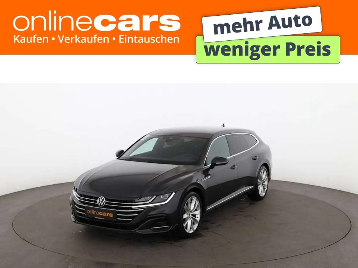 Volkswagen Arteon SB 2.0 TDI R-Line Aut LED AHK RADAR NAVI Grau - 1