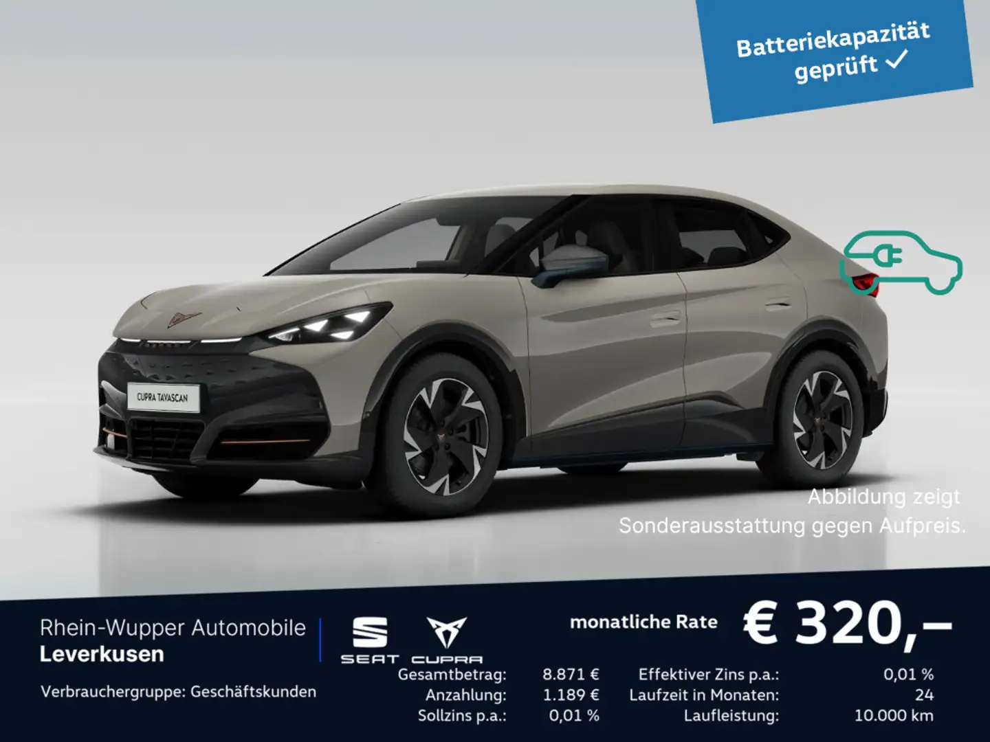 CUPRA Tavascan Endurance LED ACC KAM PDC KLIMA Beige - 1