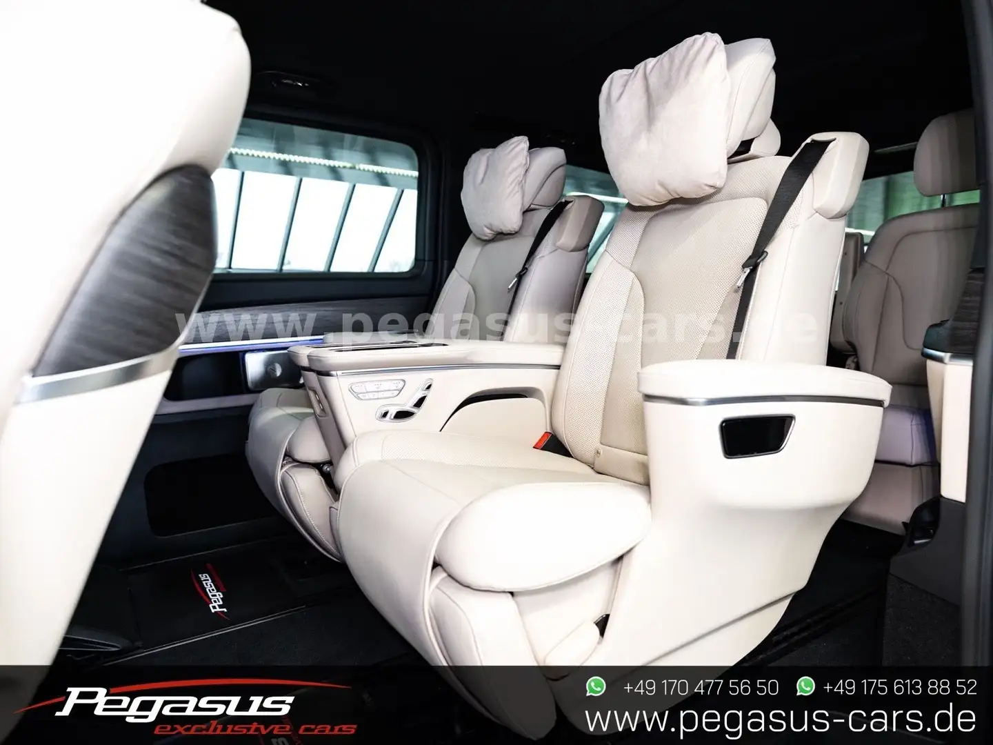 Mercedes-Benz V 300 PETROL*VIP SEATS*EXCLUSIVE extralang Černá - 2