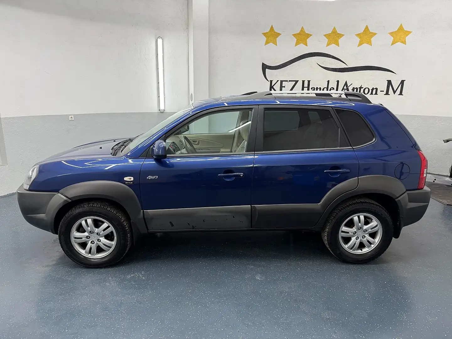 Hyundai TUCSON Tucson 2,7 V6 Style 4WD Aut. *SOFORT FINANZIERU... Blau - 2