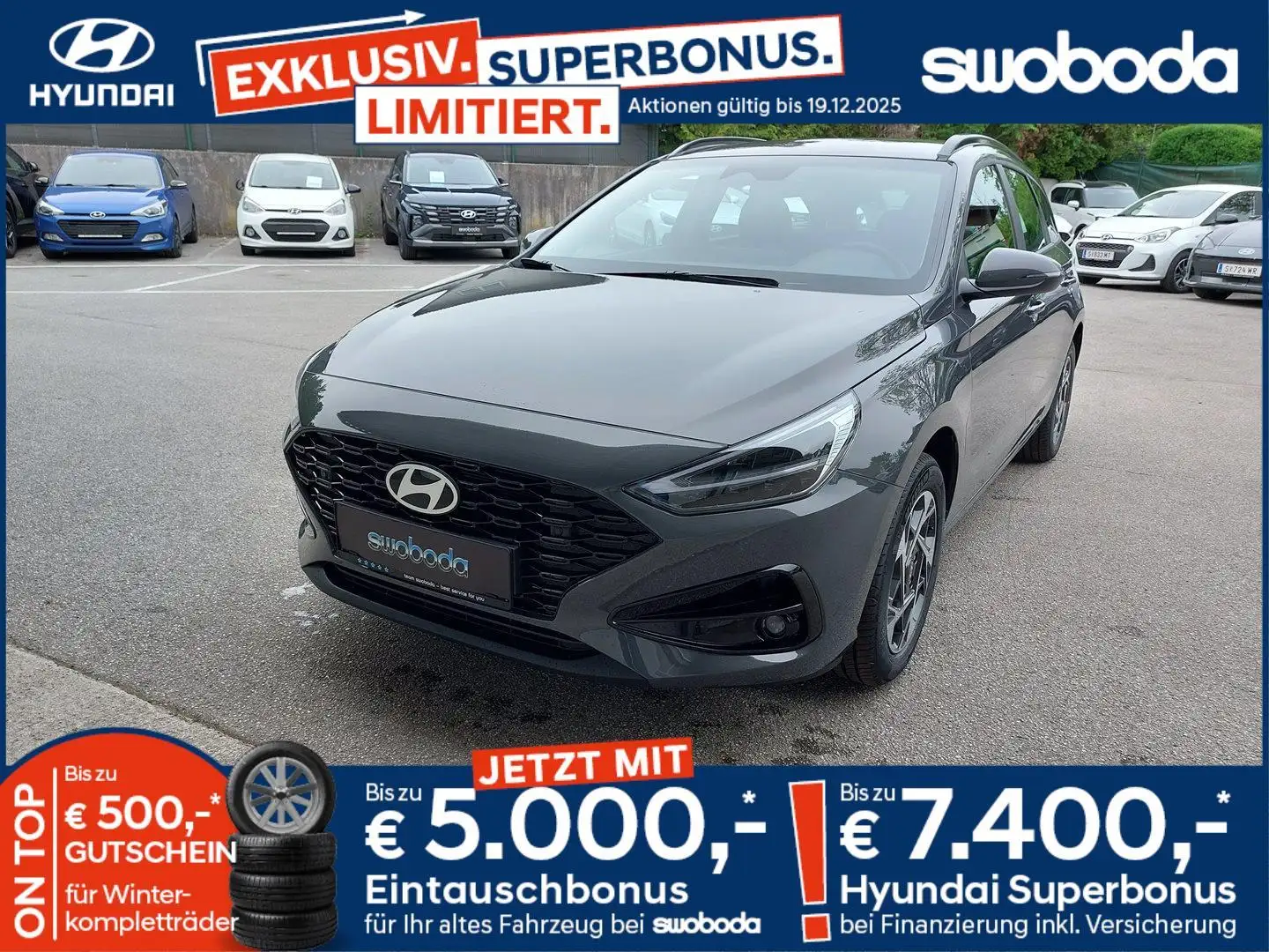 Hyundai i30 Kombi - PD GO 1.5 DPI c5kg1 Grau - 1