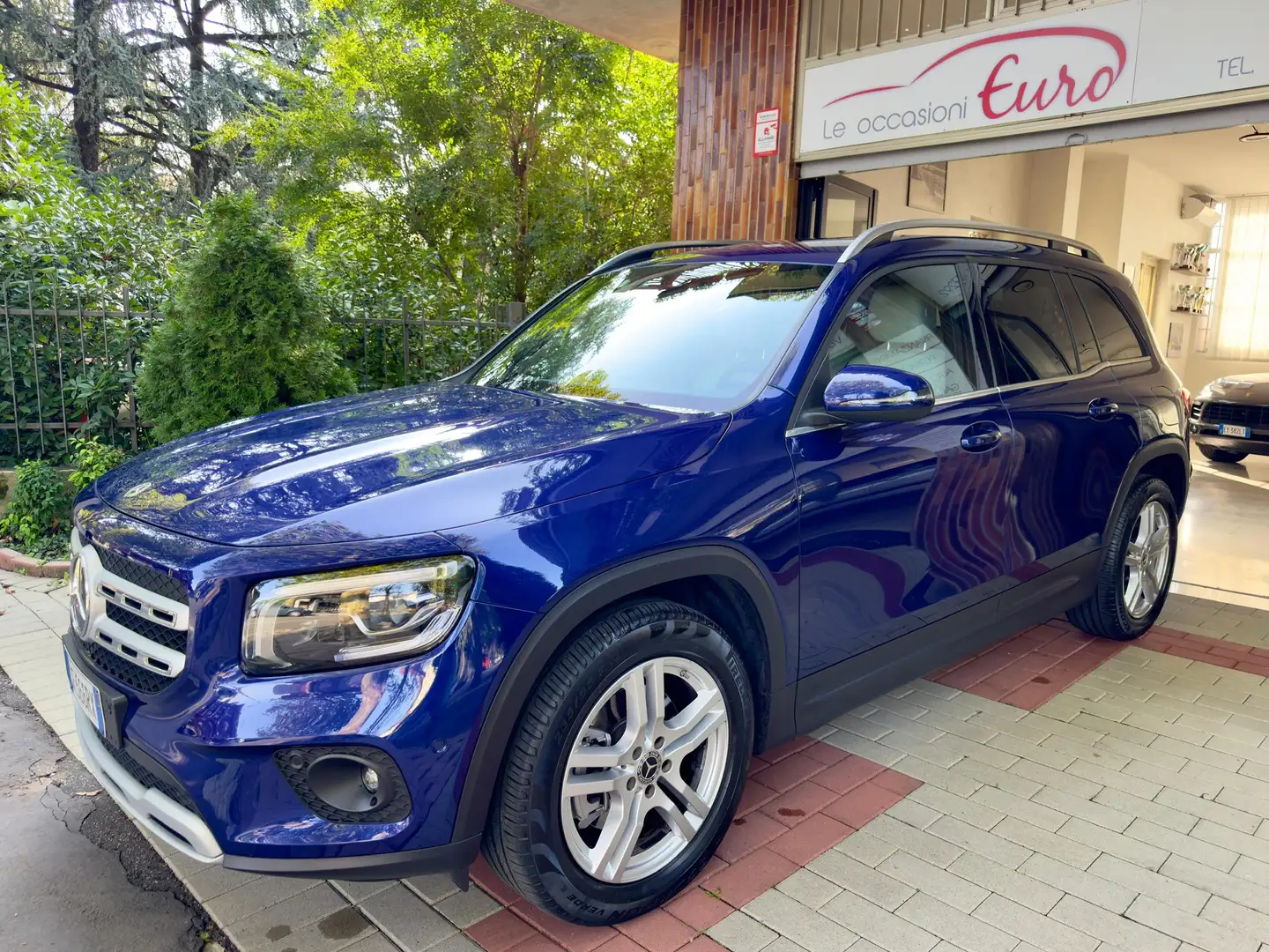 Mercedes-Benz GLB 200 GLB 200 D. 150 CV, Fari Multibeam, Tagl.Ufficiali Blu/Azzurro - 1