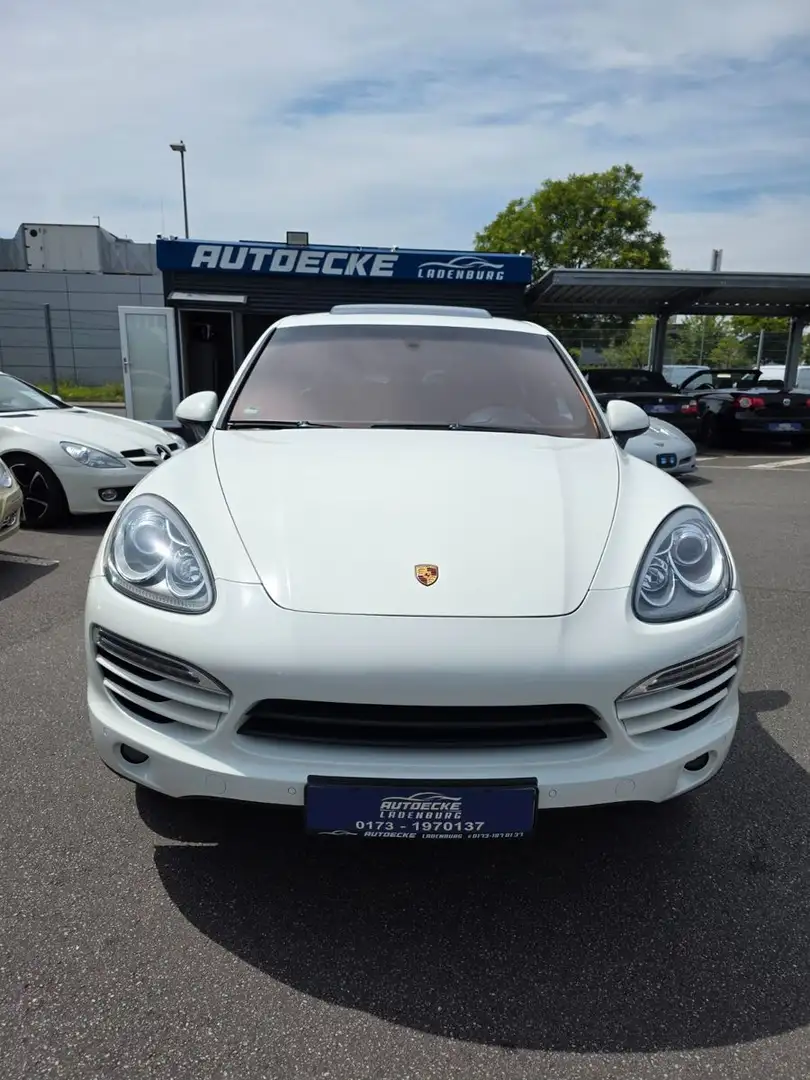 Porsche Cayenne Diesel Weiß - 2