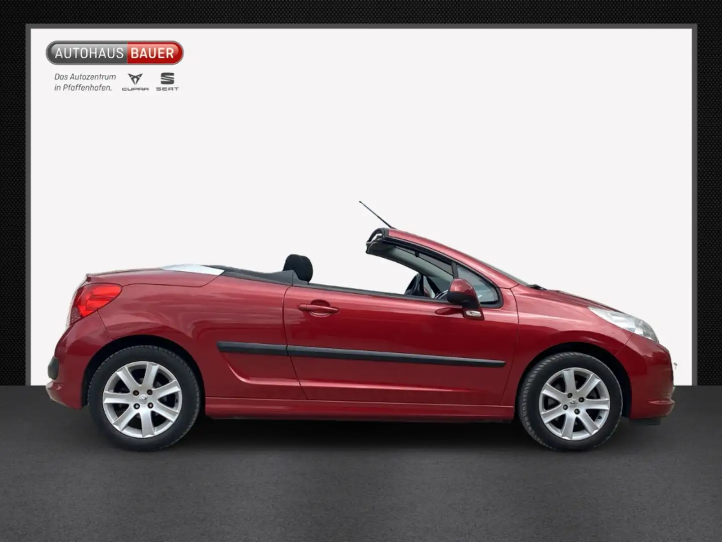 Peugeot 207 CC Cabrio-Coupe Sport 1.6 16V VTi 120 Sitzheizung Rood - 2