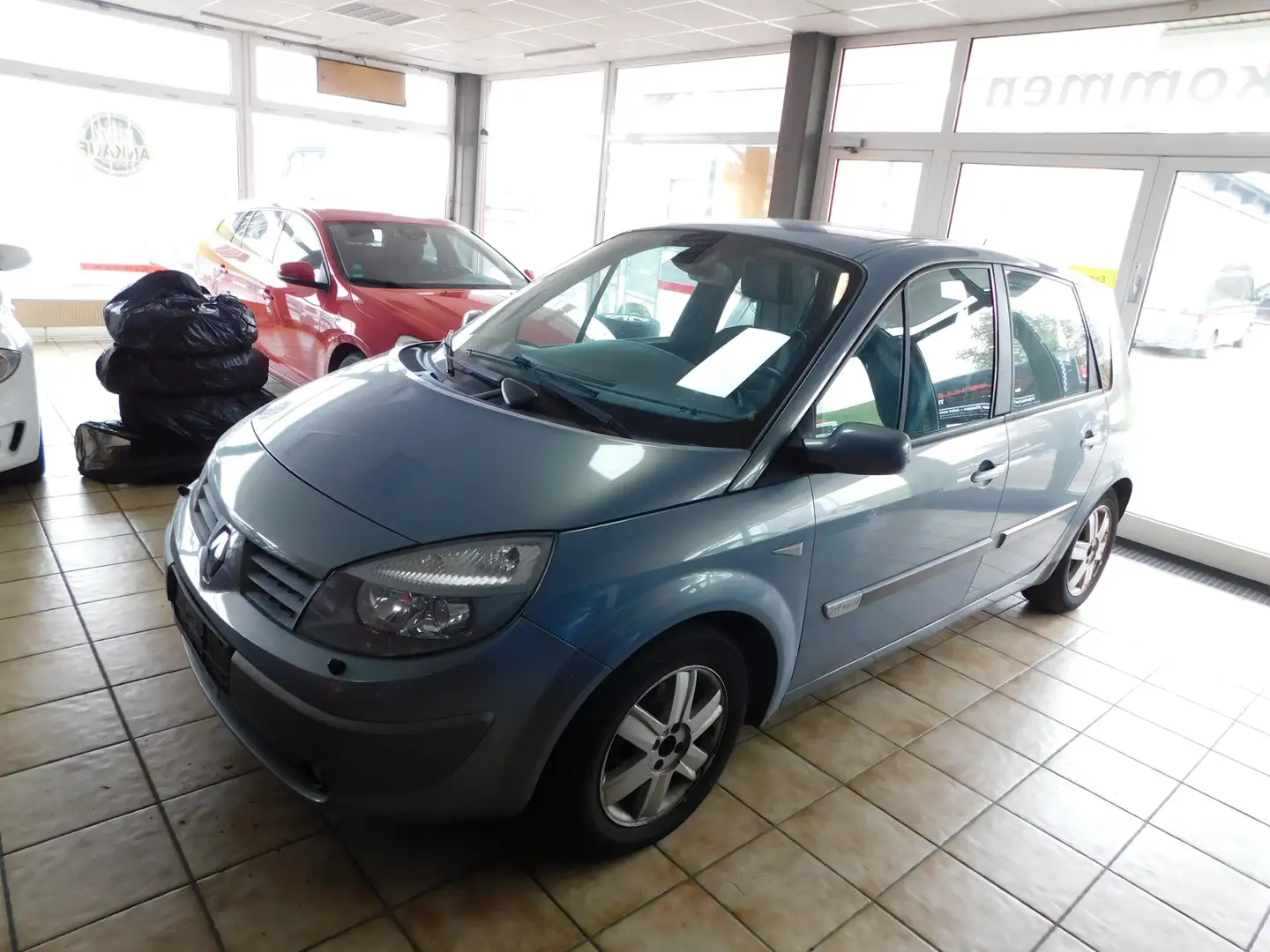 Renault Grand Scenic 2.0 16V Aut. Exception/LEDER/KLIMA/PDC Blau - 2