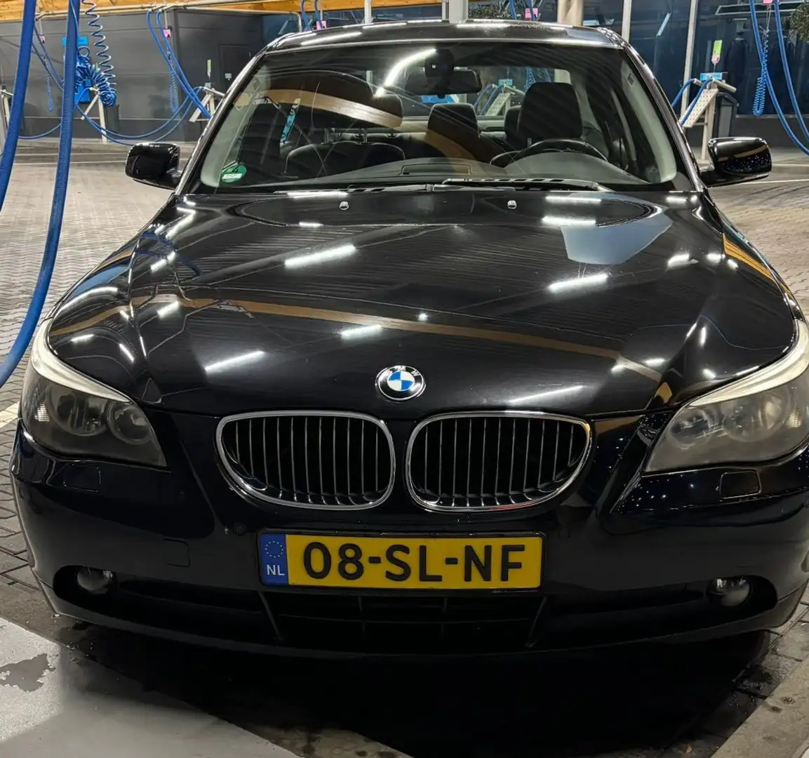 BMW 523 523 523i Executive Zwart - 1