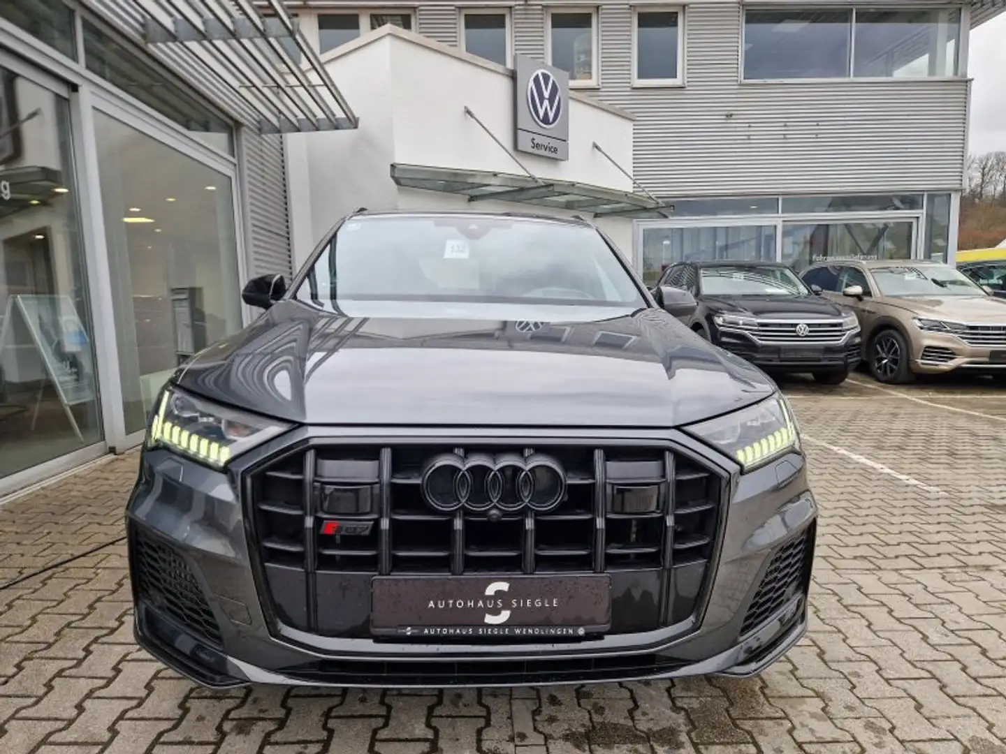 Audi SQ7 4.0 TFSI quattro competition plus 22Zoll ACC Kamer Gris - 2