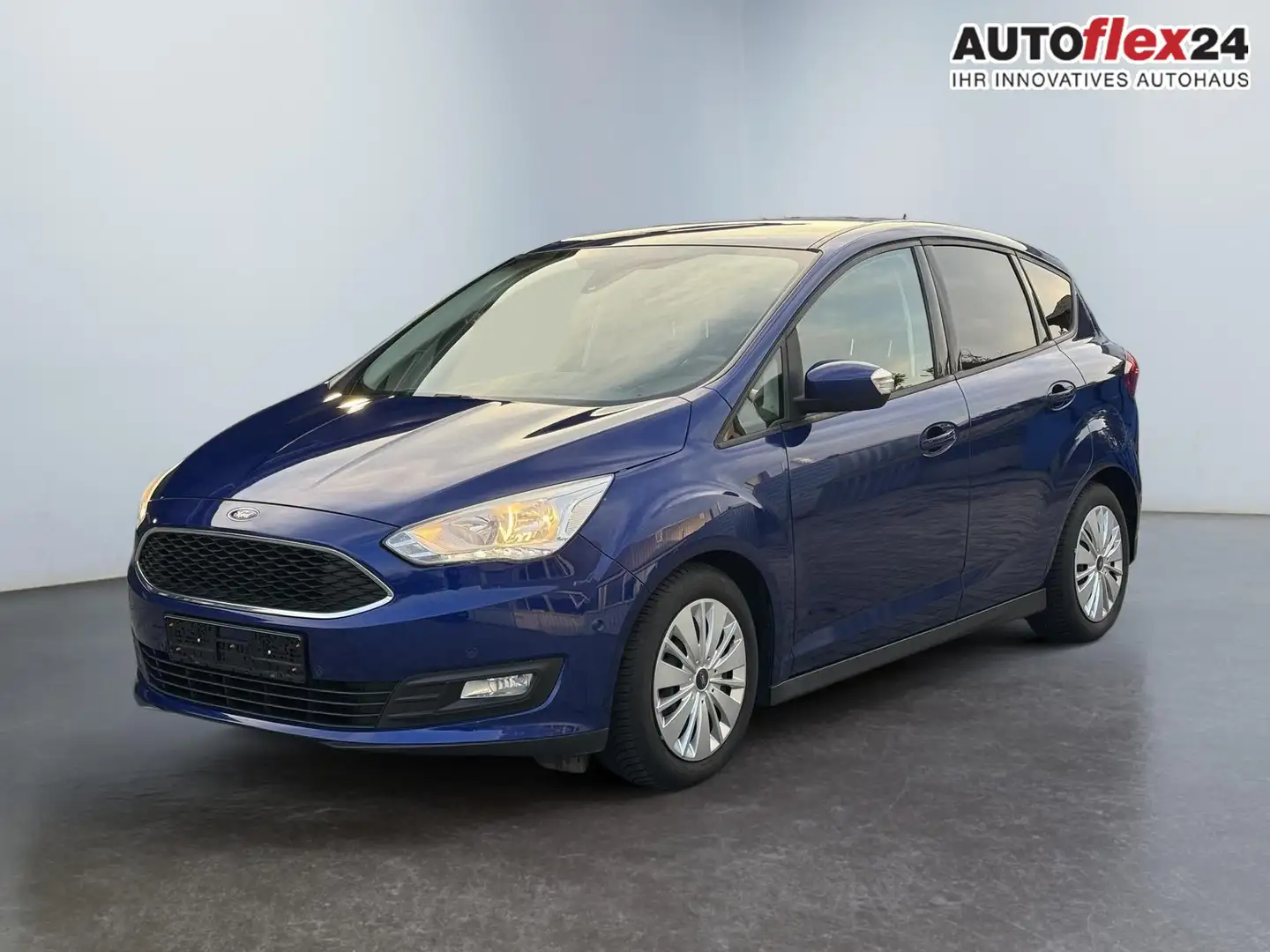 Ford C-Max 1.0 EB Klima Sitzheizung 2 x Einparkhilfe Front... Blau - 2