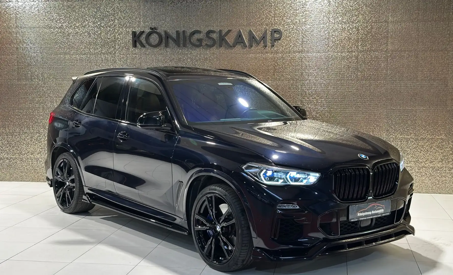 BMW X5 M50 d * SKYLOUNGE * HUD * 360° * ACC * Bleu - 1