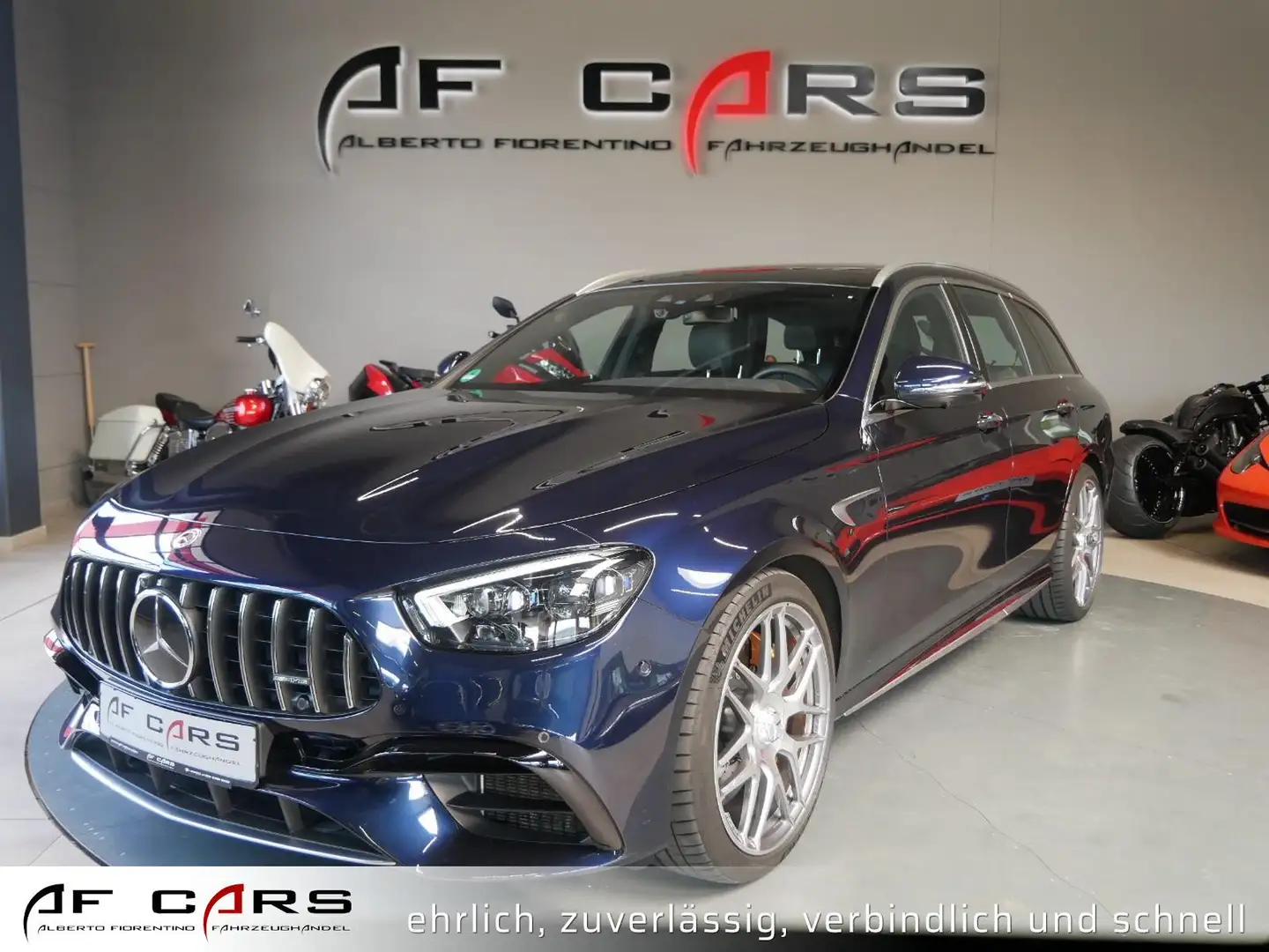 Mercedes-Benz E 63 AMG S 4M+ Edition 1Burmester360 ° Keramik Pano Mega Vo Blu/Azzurro - 1