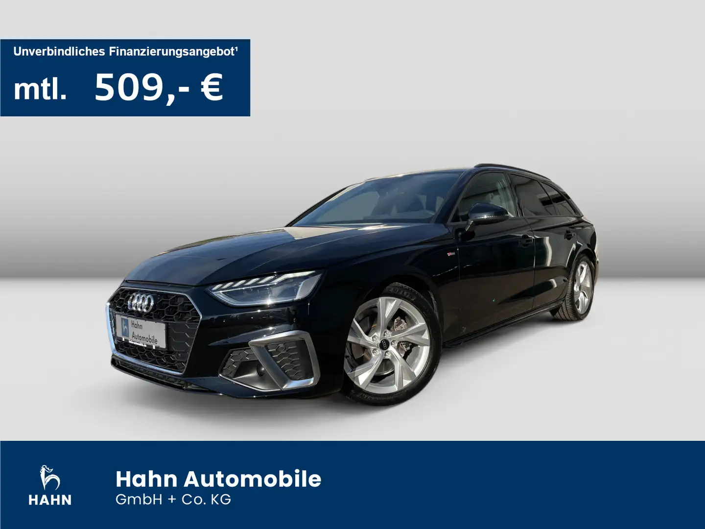 Audi A4 35 2.0 TFSI Avant S line AHK Cam Keyless LM Чёрный - 1