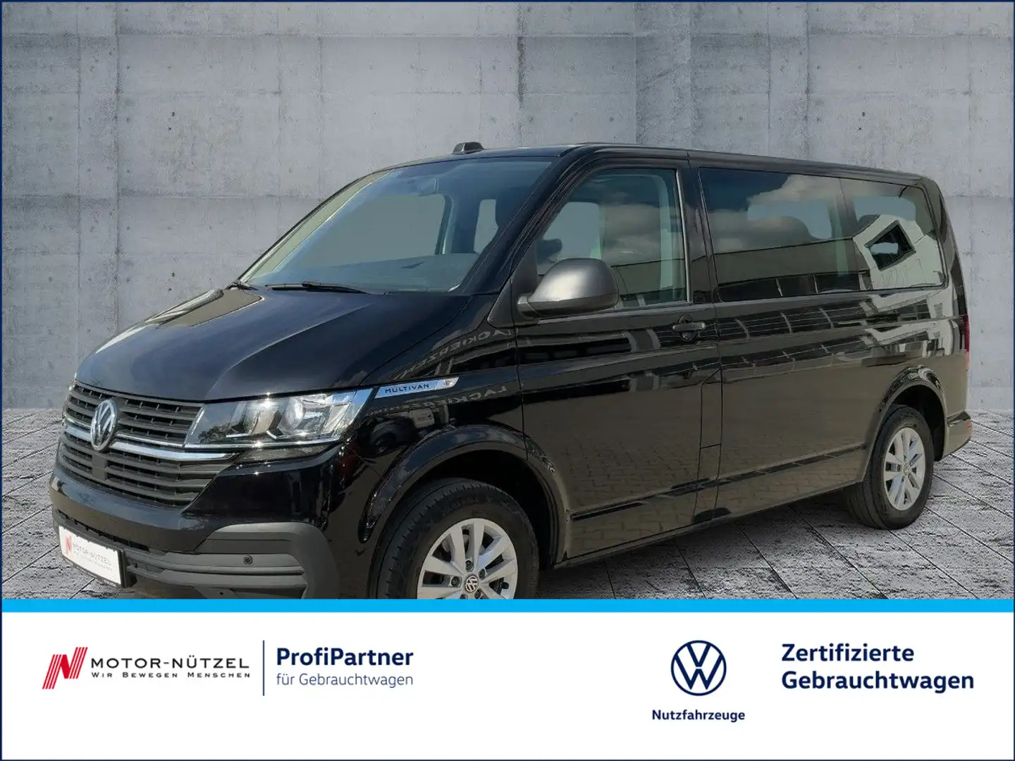 Volkswagen T6.1 Multivan 2.0 TDI DSG TL NAVI+2xPDC+GRA+16" Negro - 1