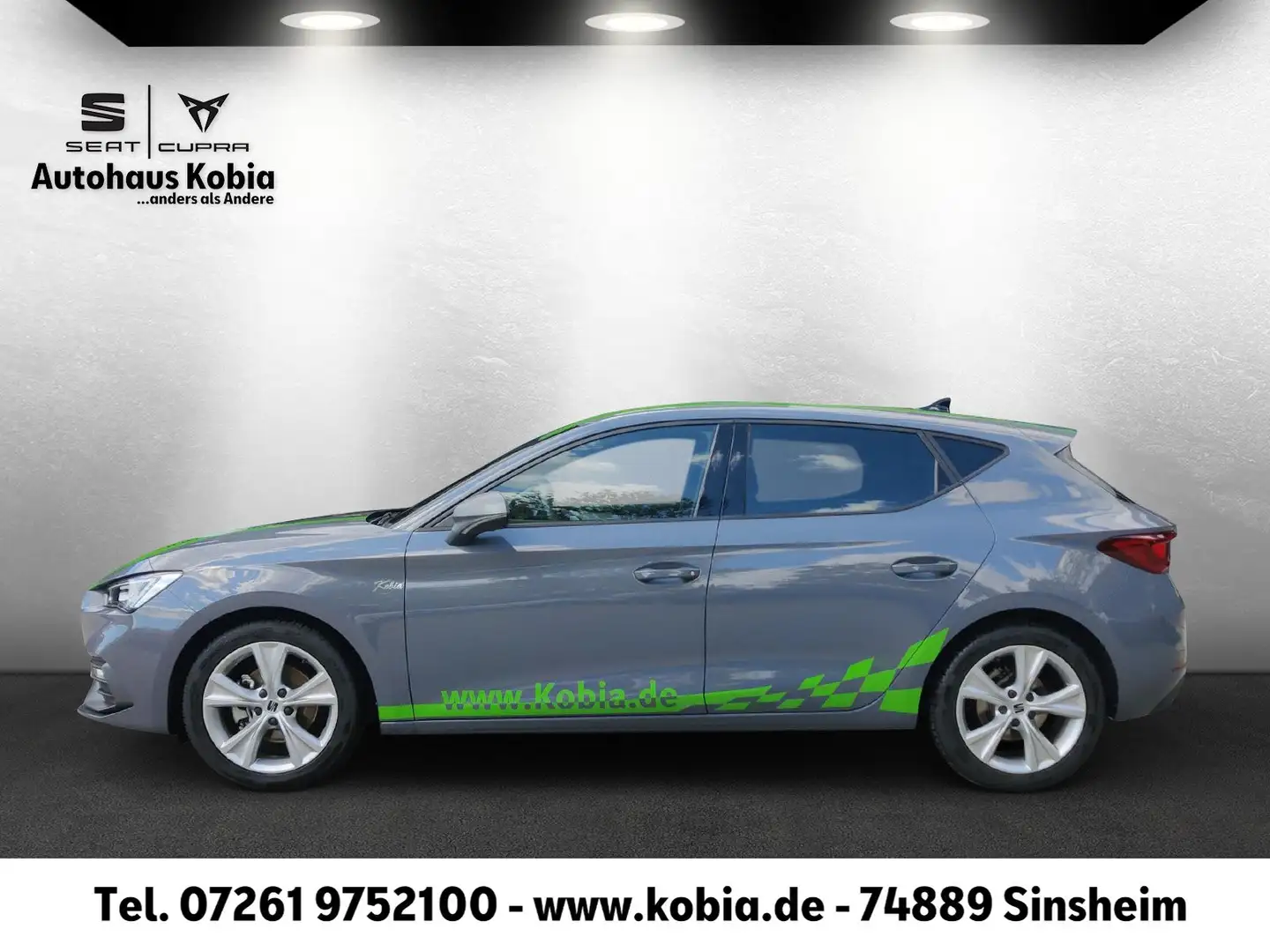 SEAT Leon FR 1,5TSI 150PS DSG Gris - 2