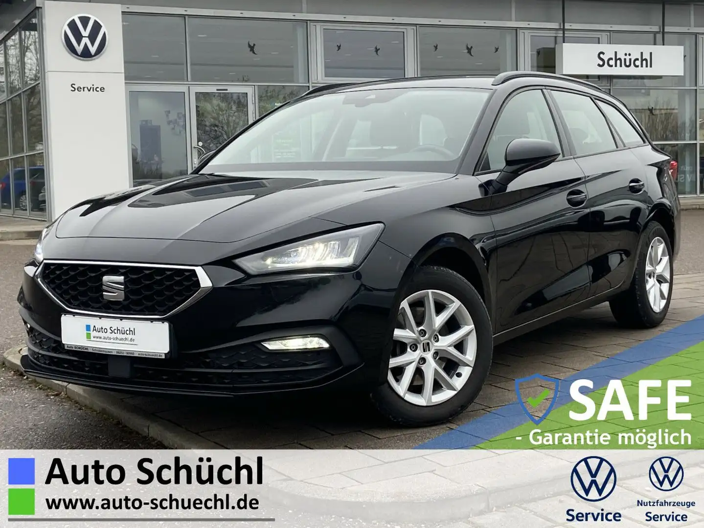 SEAT Leon ST 2.0 TDI DSG Style NAVI-PRO+LED+VIRTUAL-C Schwarz - 1