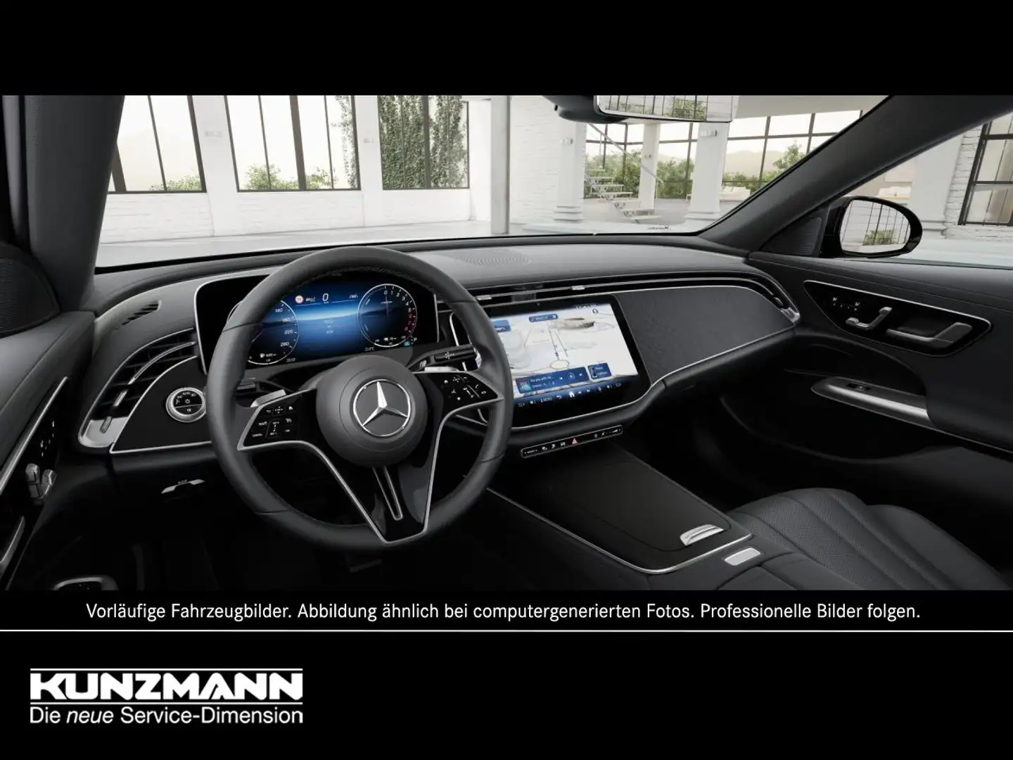 Mercedes-Benz E 300 e Avantgarde MBUX Navi-Prem. 360° Memory Schwarz - 2