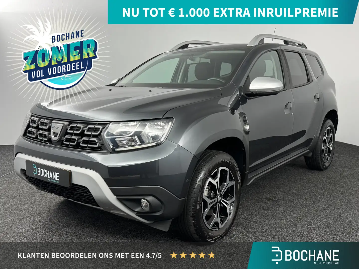 Dacia Duster 1.0 TCe 100 Bi-Fuel Prestige | Navigatie | Airco | Grau - 1