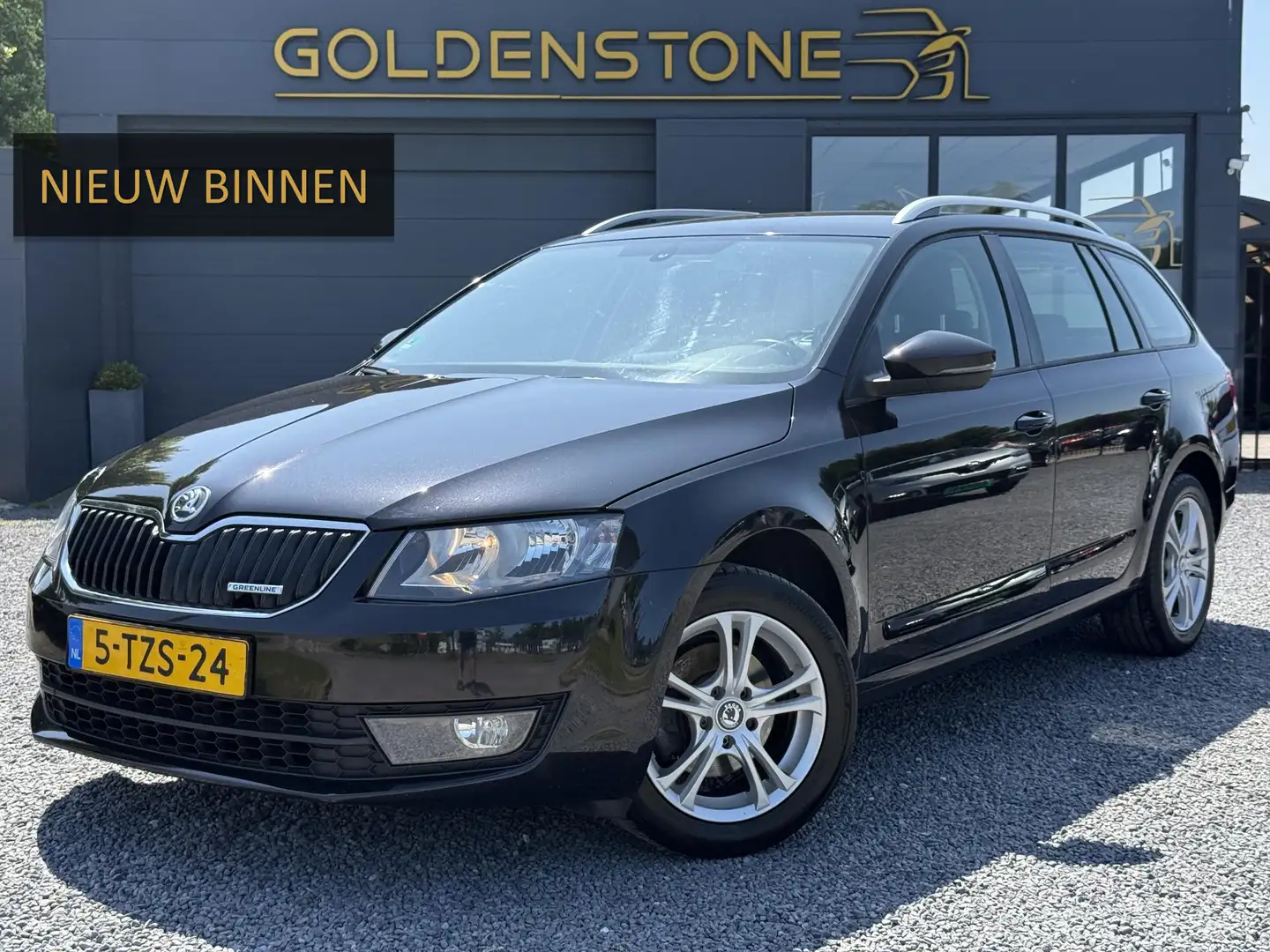 Skoda Octavia Combi 1.6 TDI Greenline 2e Eigenaar,Navi,Clima,Cru Nero - 1