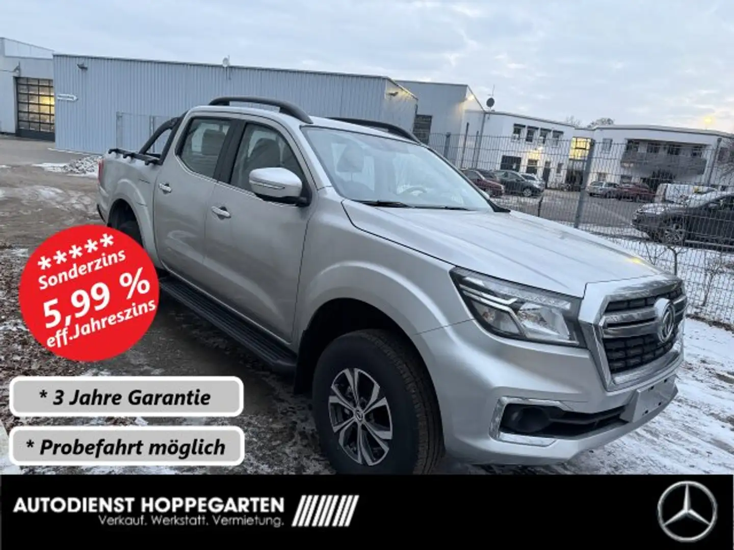 DFSK Rich 6 Rich 6 Diesel Automatik Allrad zuschaltbar ... Silber - 1