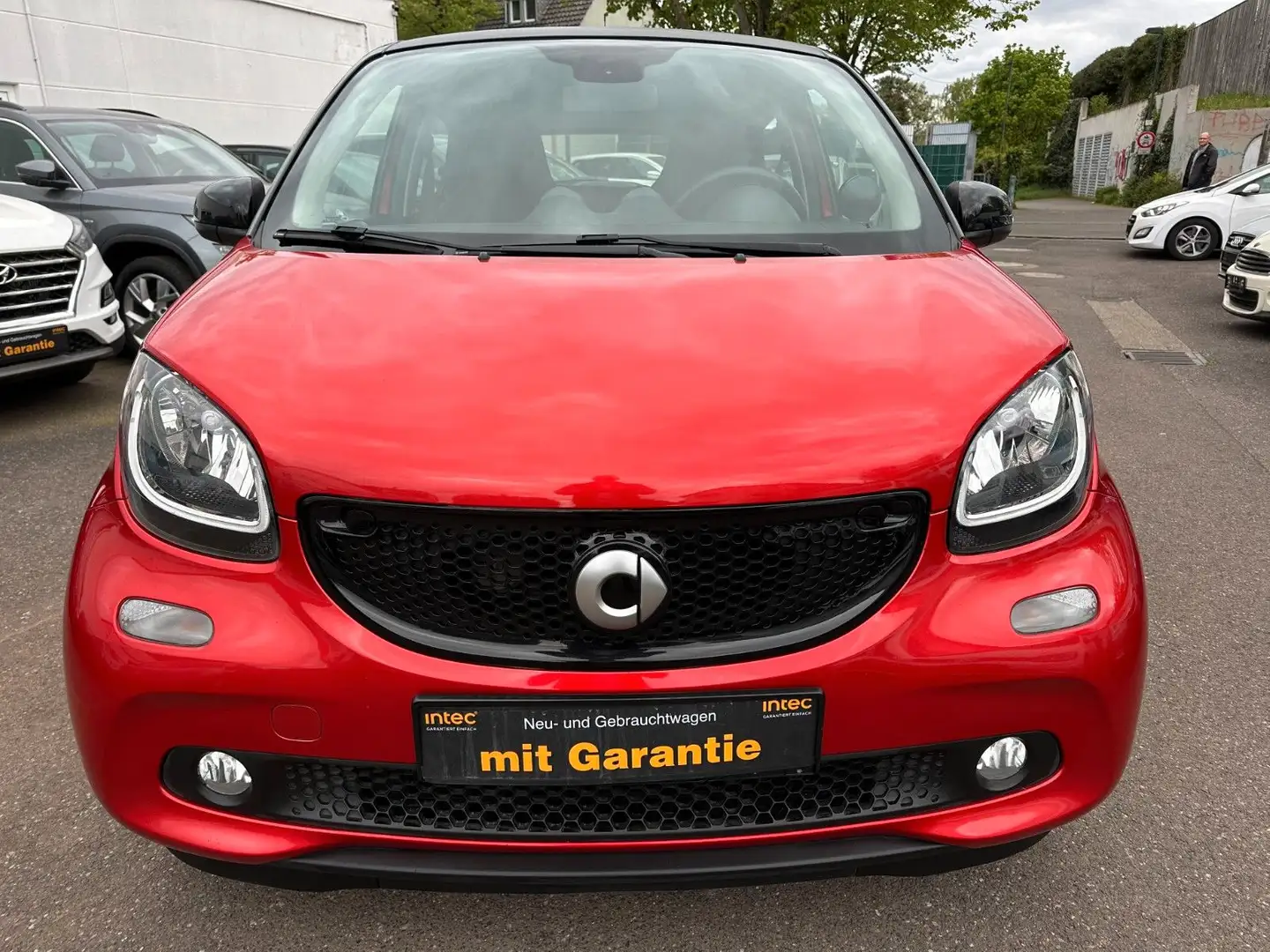 smart forFour forfour Basis 66kW-Cabrio- Rouge - 2
