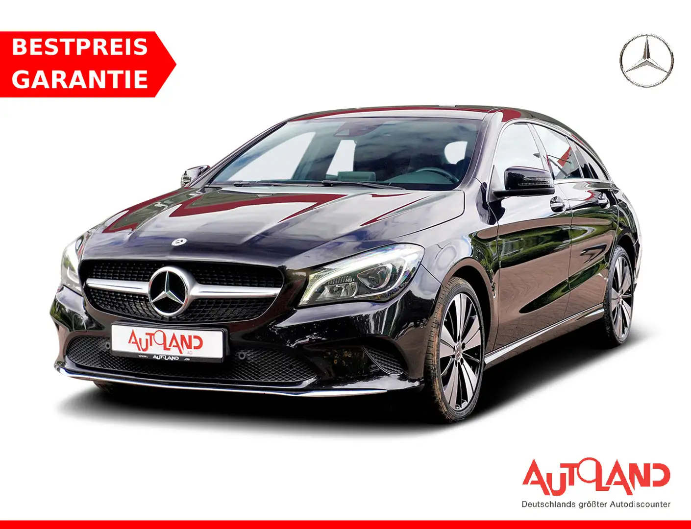 Mercedes-Benz CLA 200 SB LED Navi Sitzheizung Schiebedach Zwart - 1