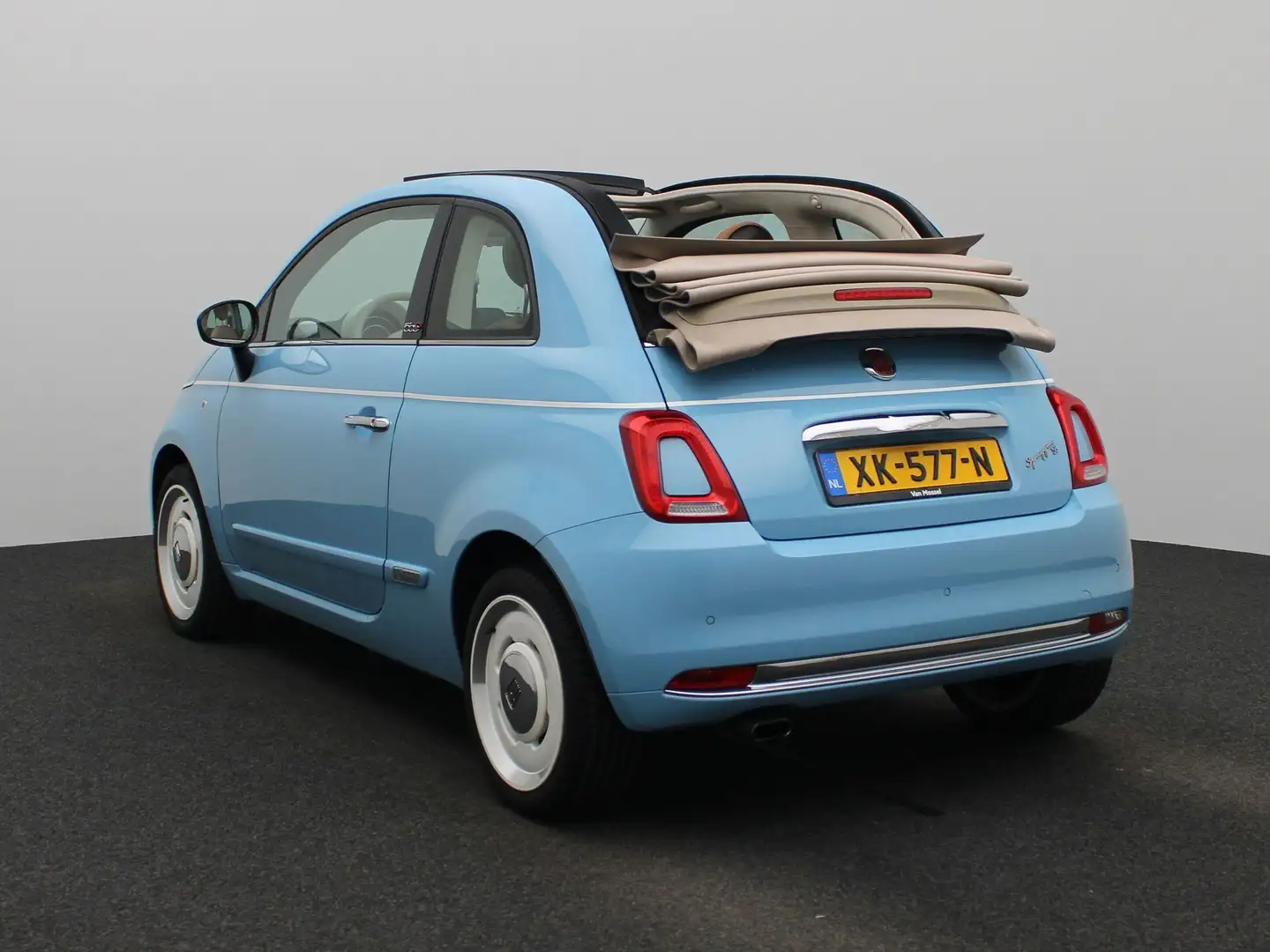Fiat 500C 0.9 TwinAir Turbo Spiaggina 58 | Exclusieve uitvoe Azul - 2
