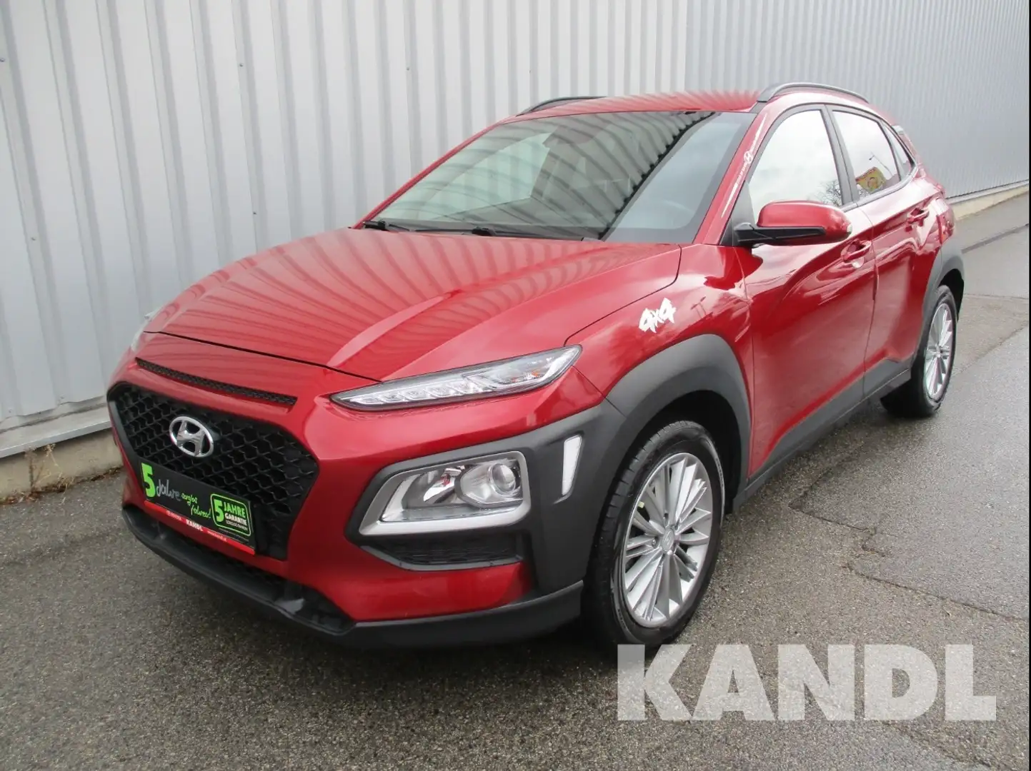 Hyundai KONA 1.6 CRDi 4WD Level 3 Plus DCT Aut. AHK Rot - 1