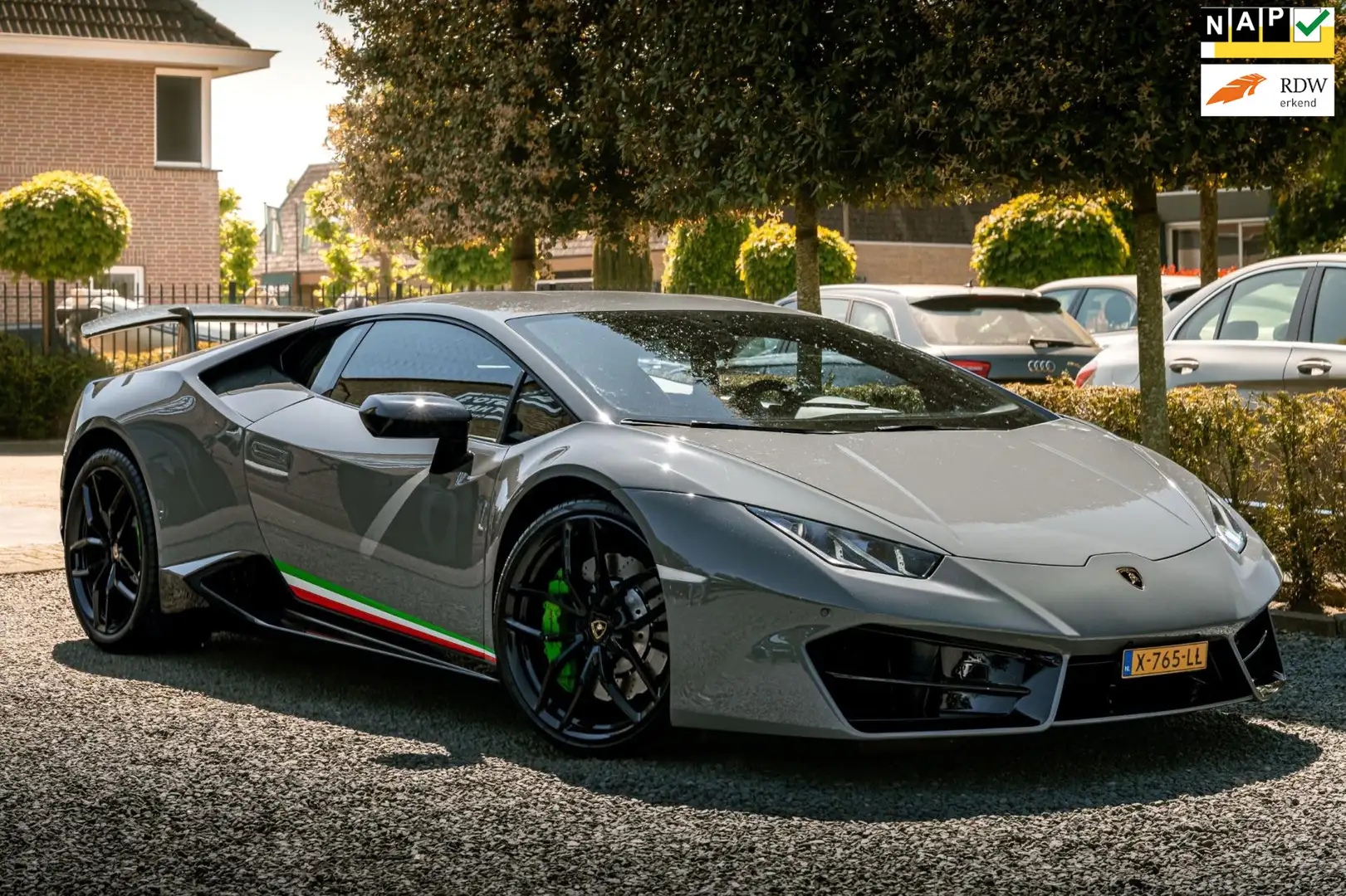Lamborghini Huracán 5.2 V10 LP580-2 | Avio Lift | Dealer o.h | Carbon Gri - 1