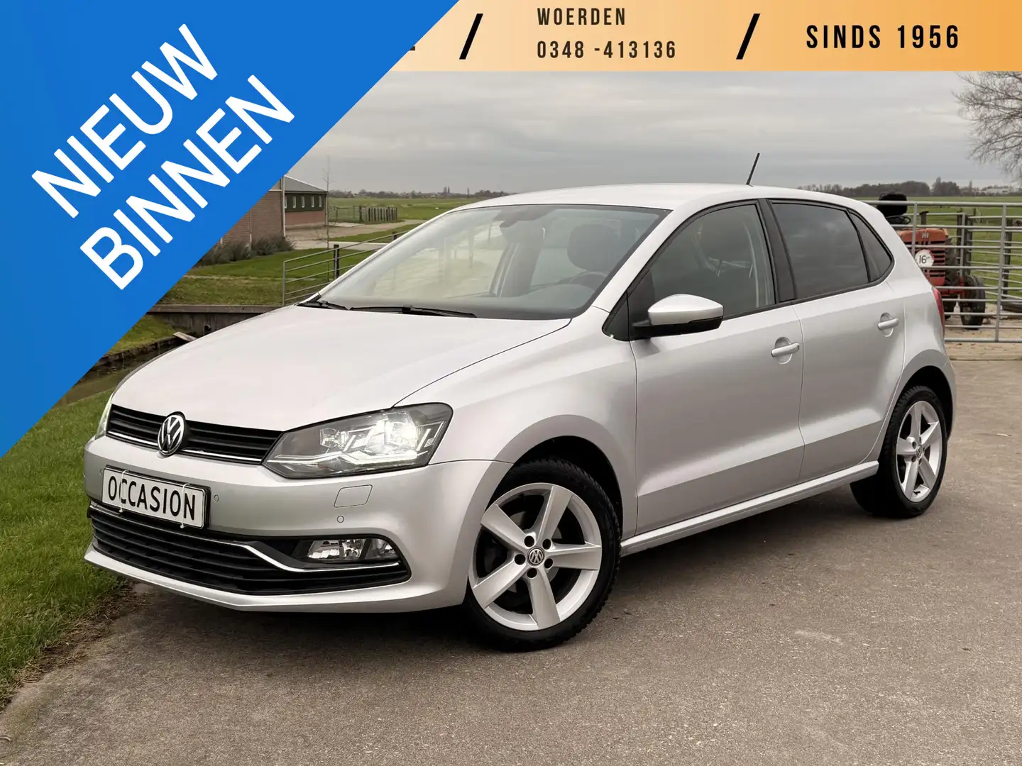 Volkswagen Polo 1.2 TSI Highline | LM-VELGEN | PARKEERCAMERA | LED Grijs - 1