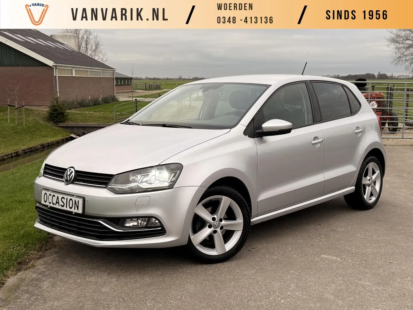 Volkswagen Polo 1.2 TSI Highline | LM-VELGEN | PARKEERCAMERA | LED Gris - 1