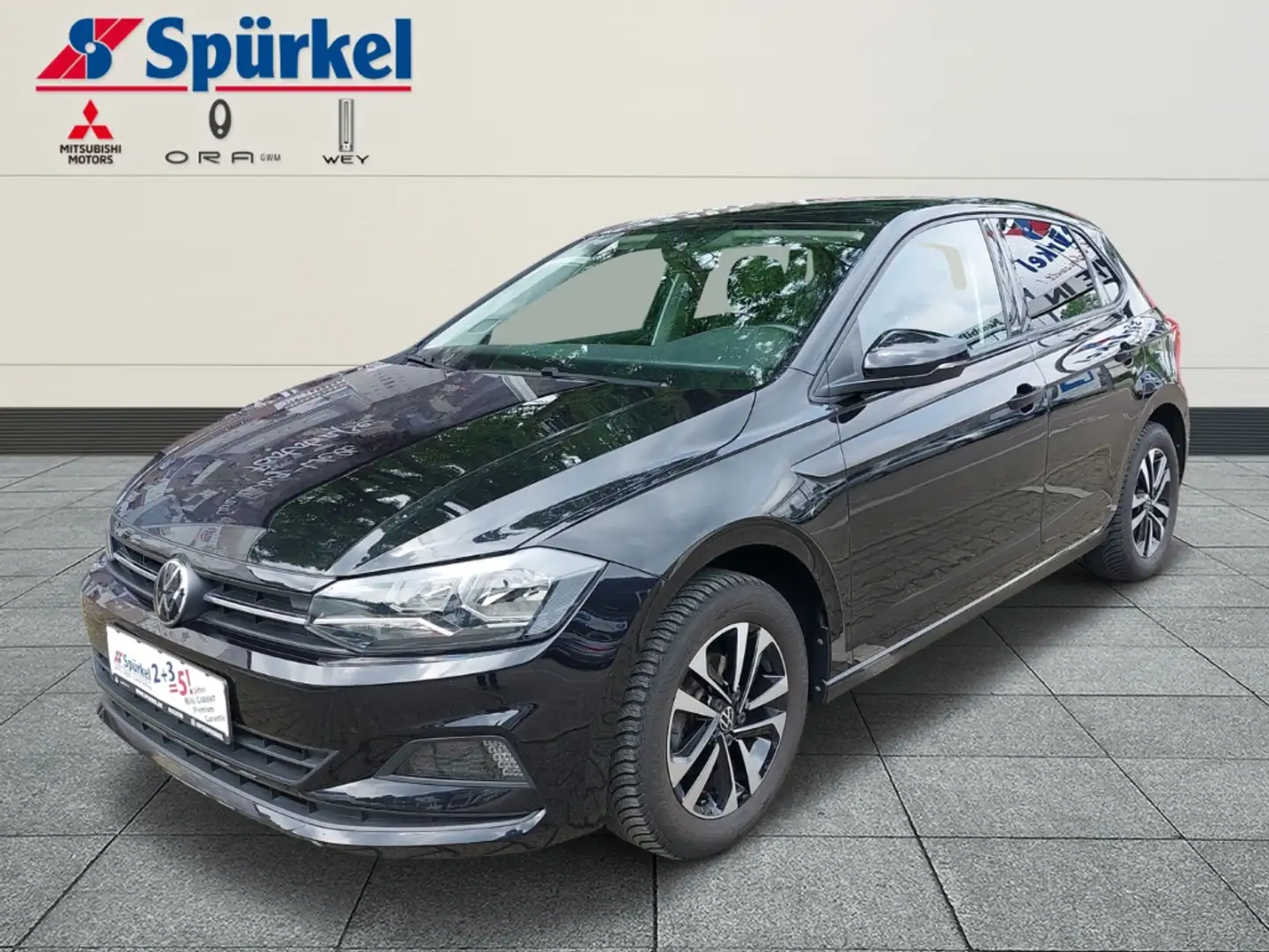 Volkswagen Polo VI United 1.0, Navigation, Klimaautomatik Schwarz - 1