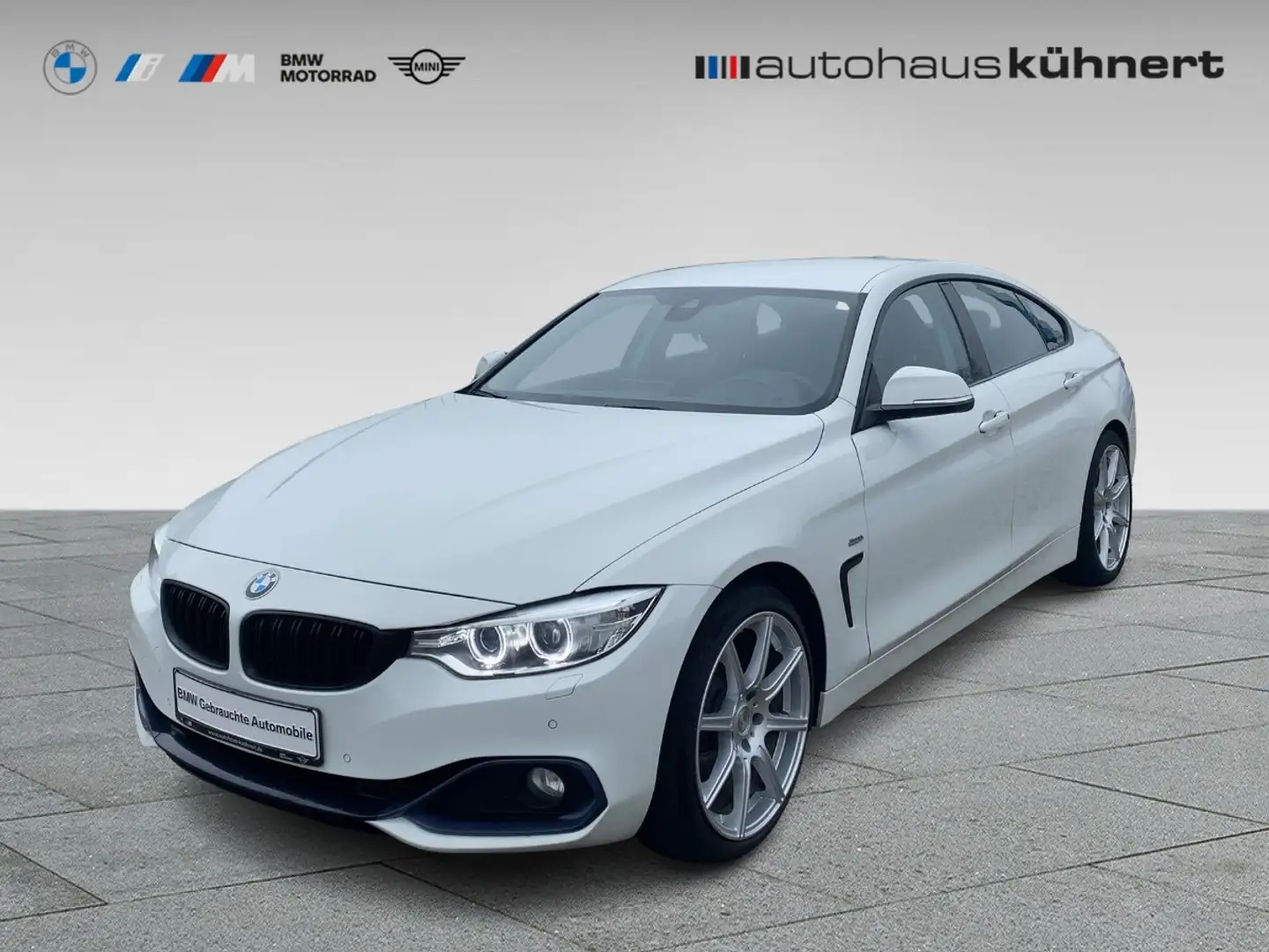 BMW 420 i Gran Coupe +nur an Händler/Export+ Wit - 1