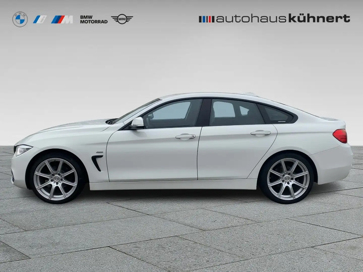 BMW 420 i Gran Coupe +nur an Händler/Export+ Bílá - 2