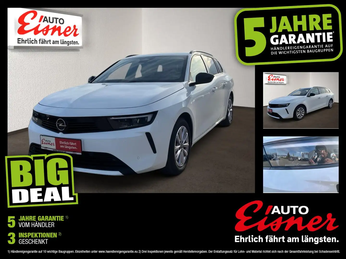 Opel Astra ST EDITION 1.2 Weiß - 1