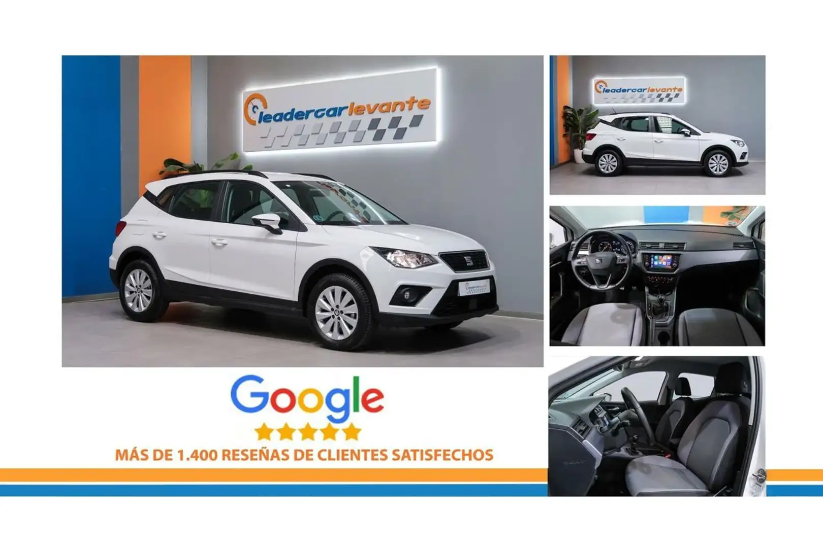 SEAT Arona 1.6 TDI 95CV STYLE GO ECO Blanco - 2