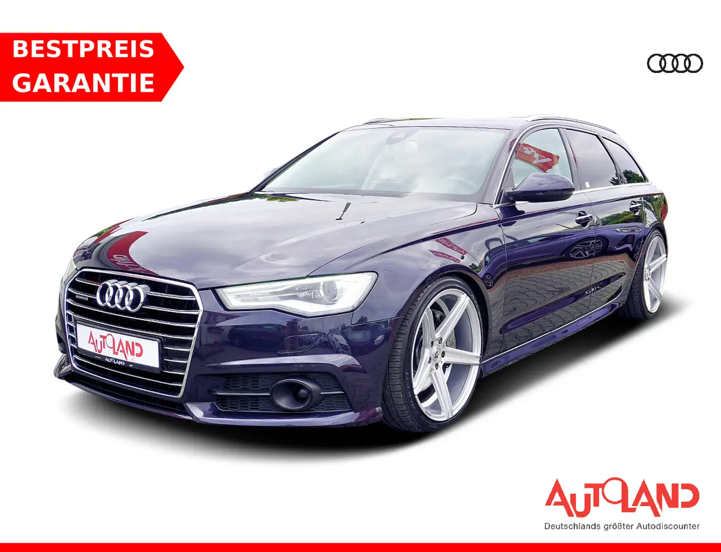 Audi A6 2.0 TFSI Avant quattro 20Z  ACC Navi Leder AHK Blau - 1