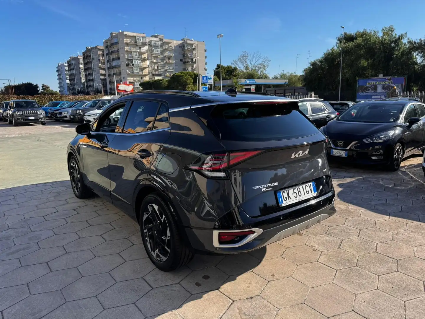 Kia Sportage Sportage 2022 1.6 crdi mhev GT-line dct Autocarro Nero - 2