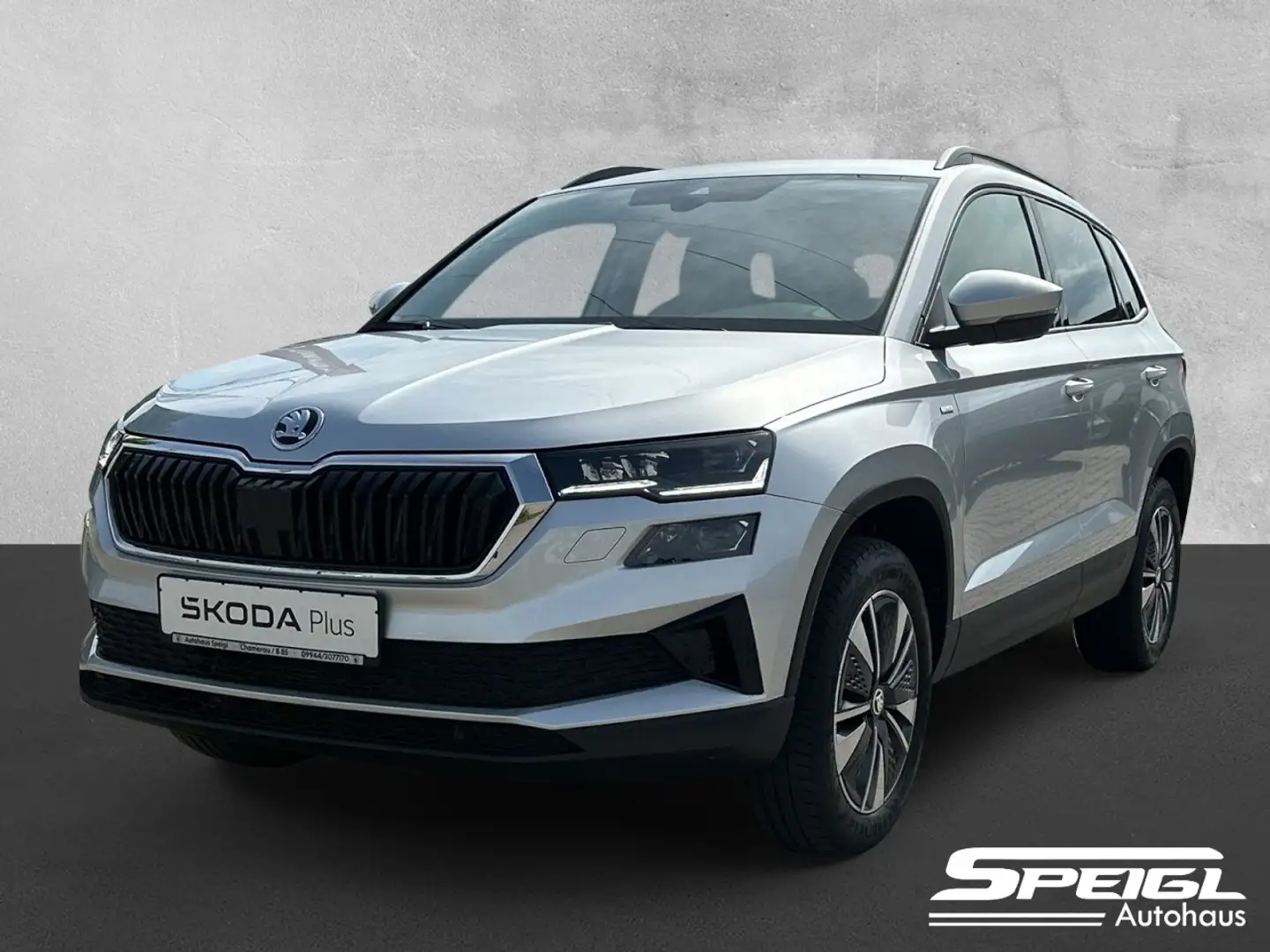 Skoda Karoq 2.0 TDI Tour 4x4 DSG Klima Einparkhilfe Silber - 1