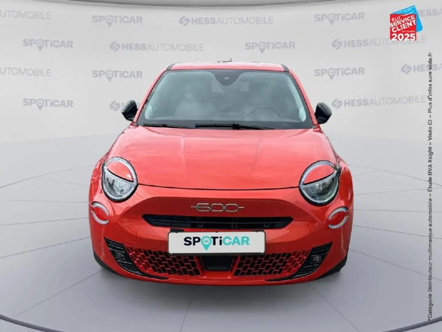 Fiat 600e e 156ch 54kWh La Prima Orange - 2