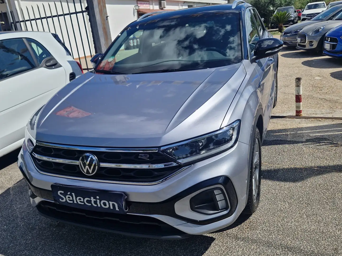 Volkswagen T-Roc 2.0 tdi SCR dsg 150CV. R LINE PLUS 6000 km Argento - 2