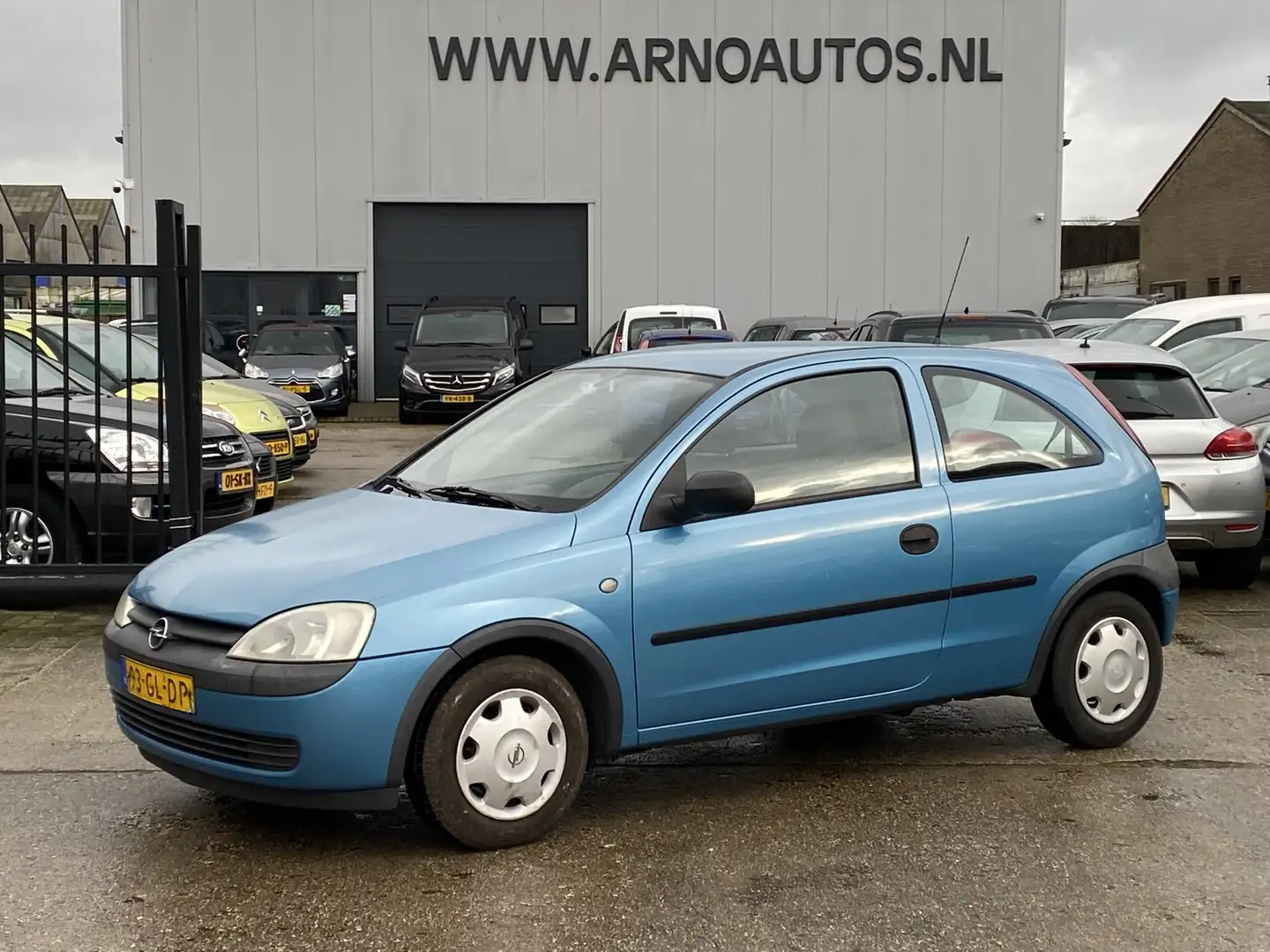 Opel Corsa 1.2-16V, APK TOT 15-12-2024, STUURBEKRACHTIGING, R Blauw - 1