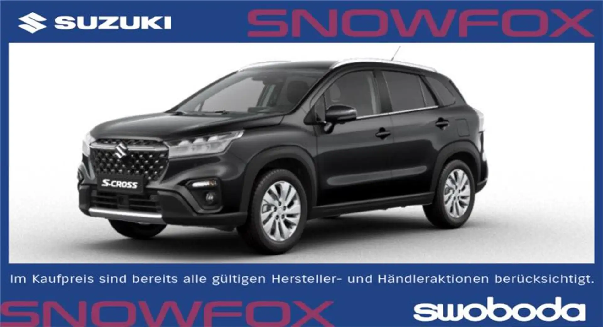 Suzuki S-Cross 1.4 GL+ HYBRID ALLGRIP L3V01 Shine Schwarz - 1