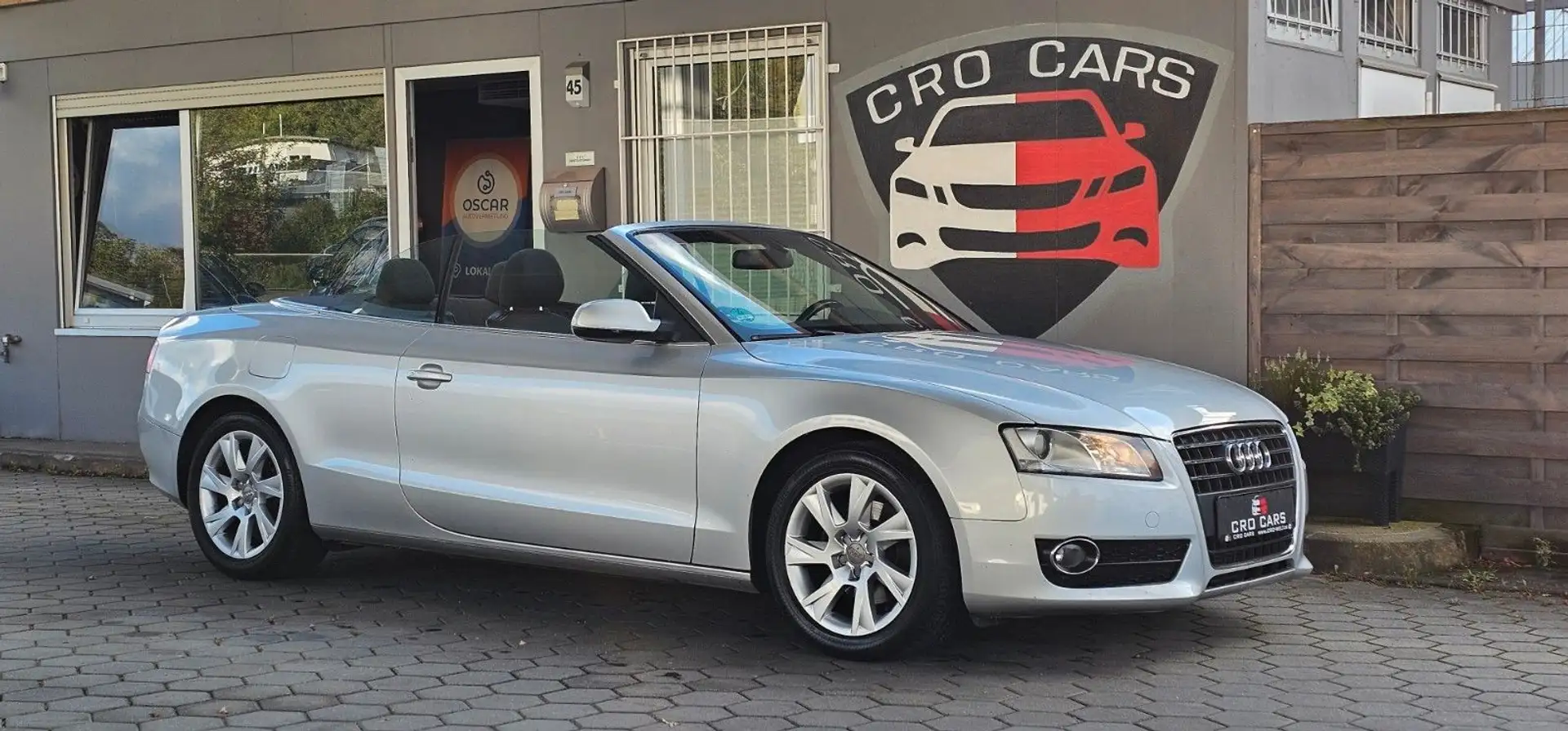 Audi A5 2.0 TFSI multitronic Cabriolet Silber - 1