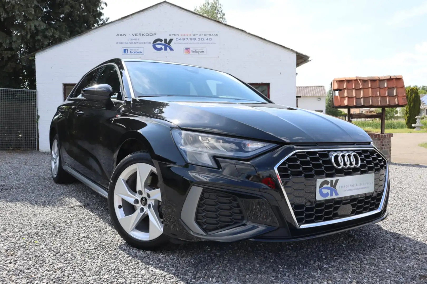 Audi A3 A3 40 TFSIe Sportback S tronic S line 204 pk Noir - 1
