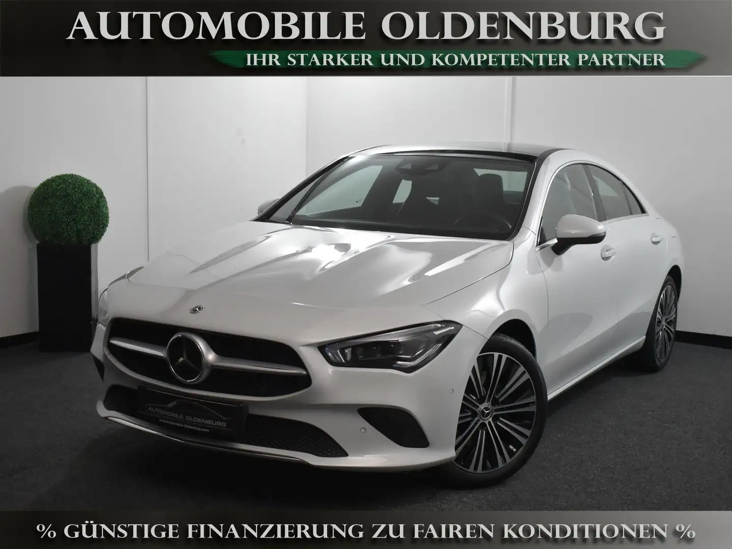 Mercedes-Benz CLA 250 e Progressive *Distro+*Wide*Pano*MBEAM* Weiß - 1