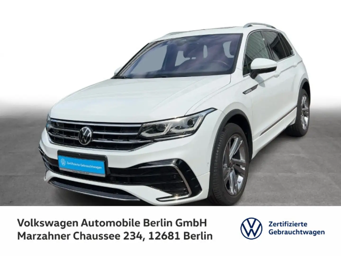 Volkswagen Tiguan 2.0 TDI DSG R-Line 4Motion Navi Pano LED Wit - 1