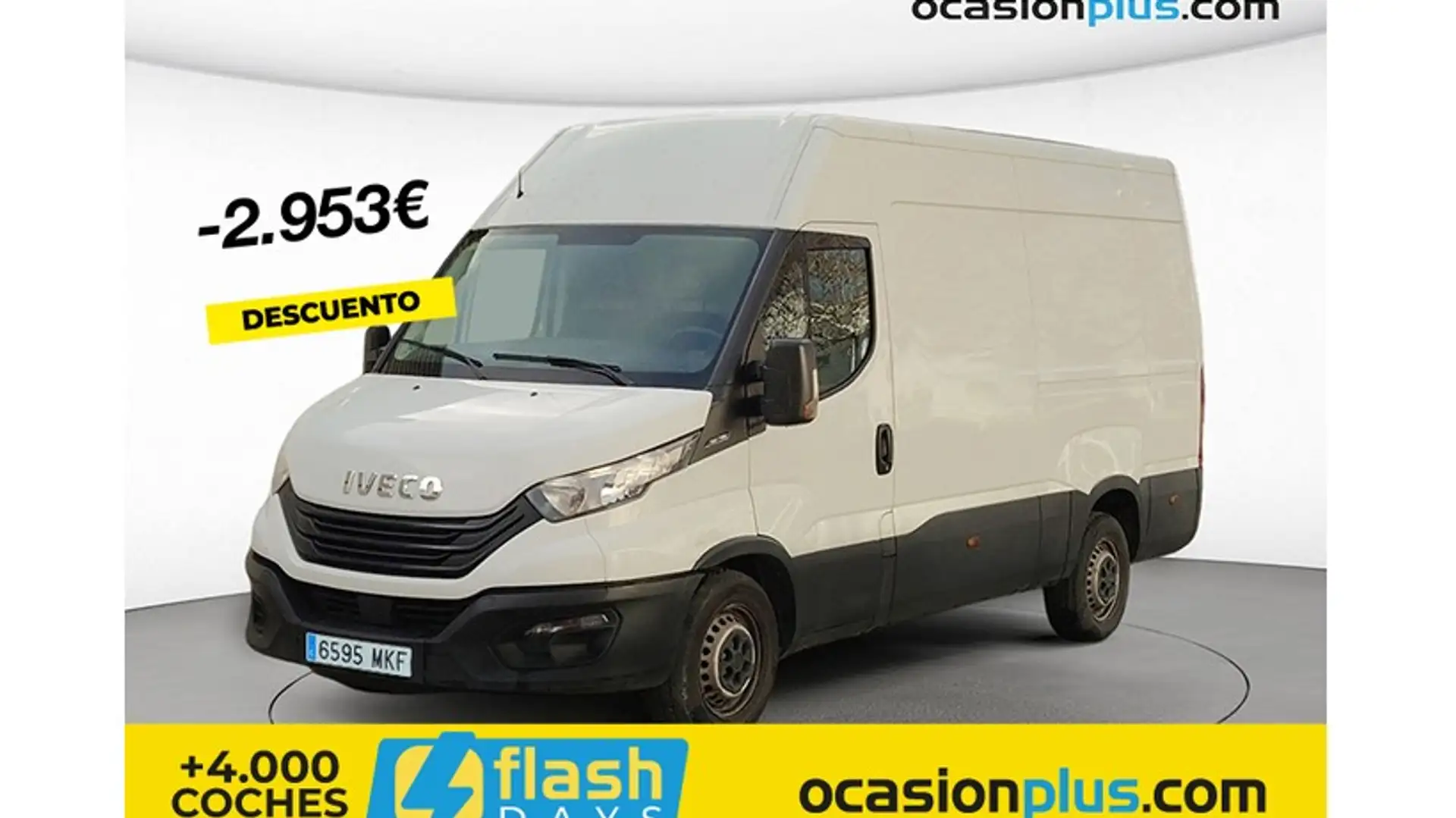 Iveco Daily Furgón 35S16 V 3520L H2 12.0 156 Blanco - 1
