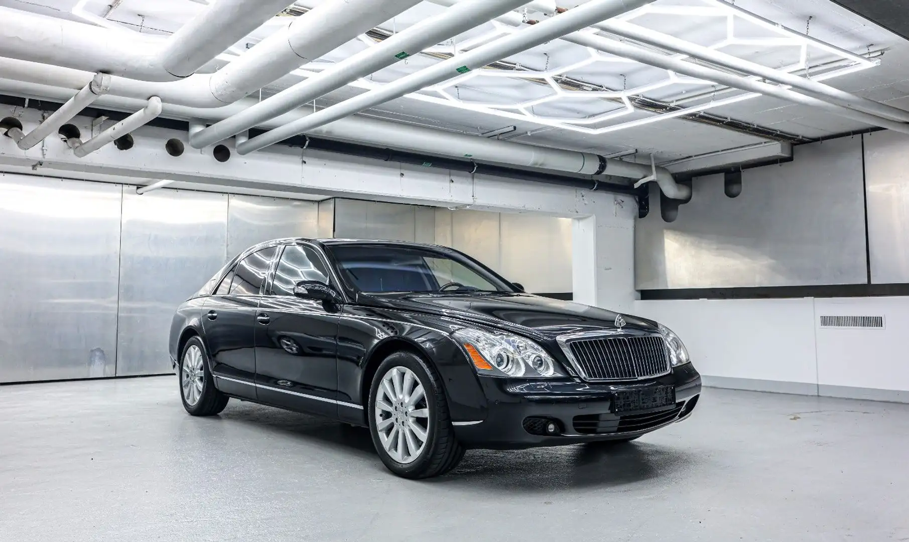 Maybach 57 Liebhaberzustand Scheckheft Schwarz - 1