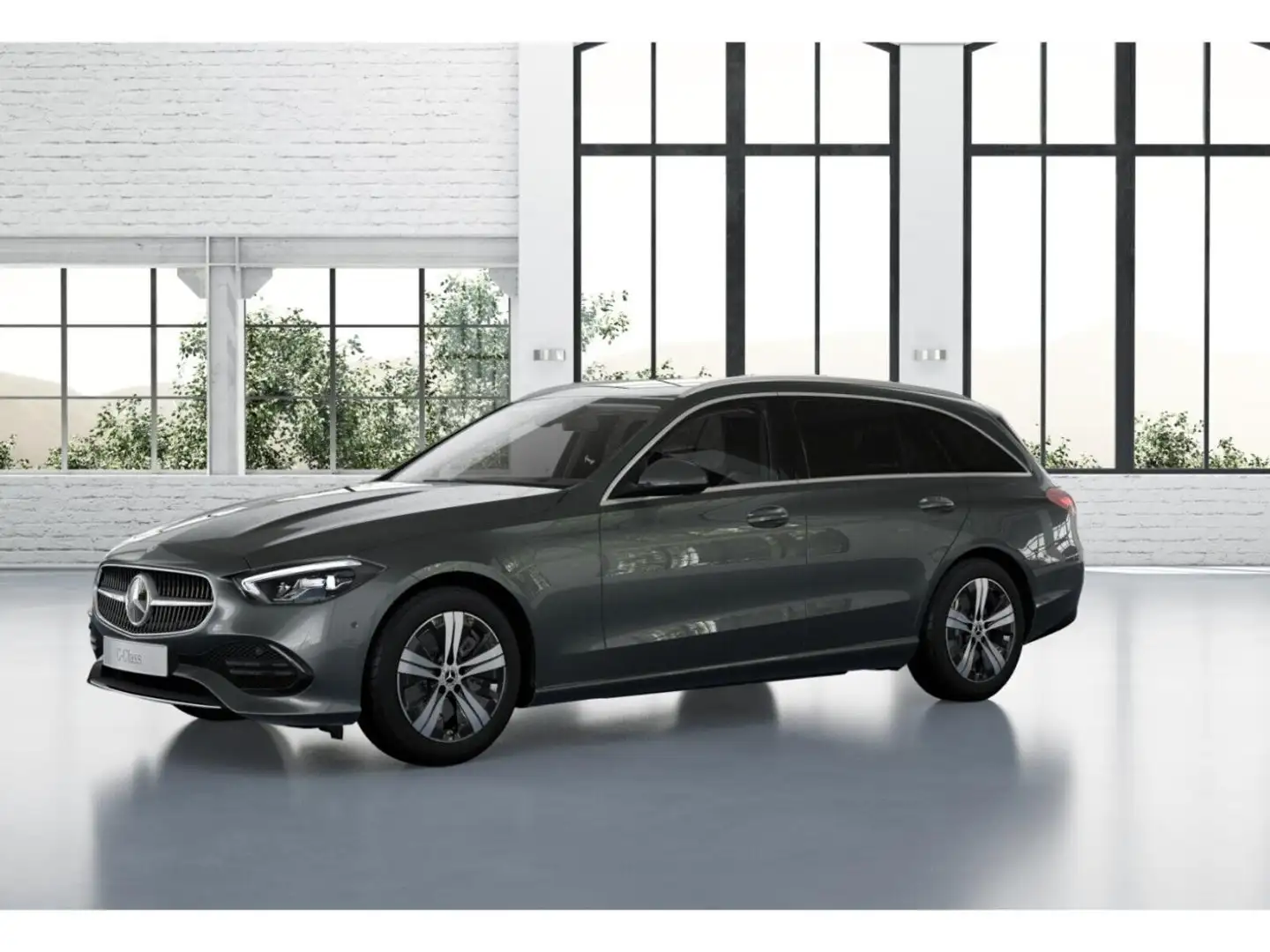 Mercedes-Benz C 220 d 4MATIC T Avantgarde StandHz*Memory*EasyP Grau - 2
