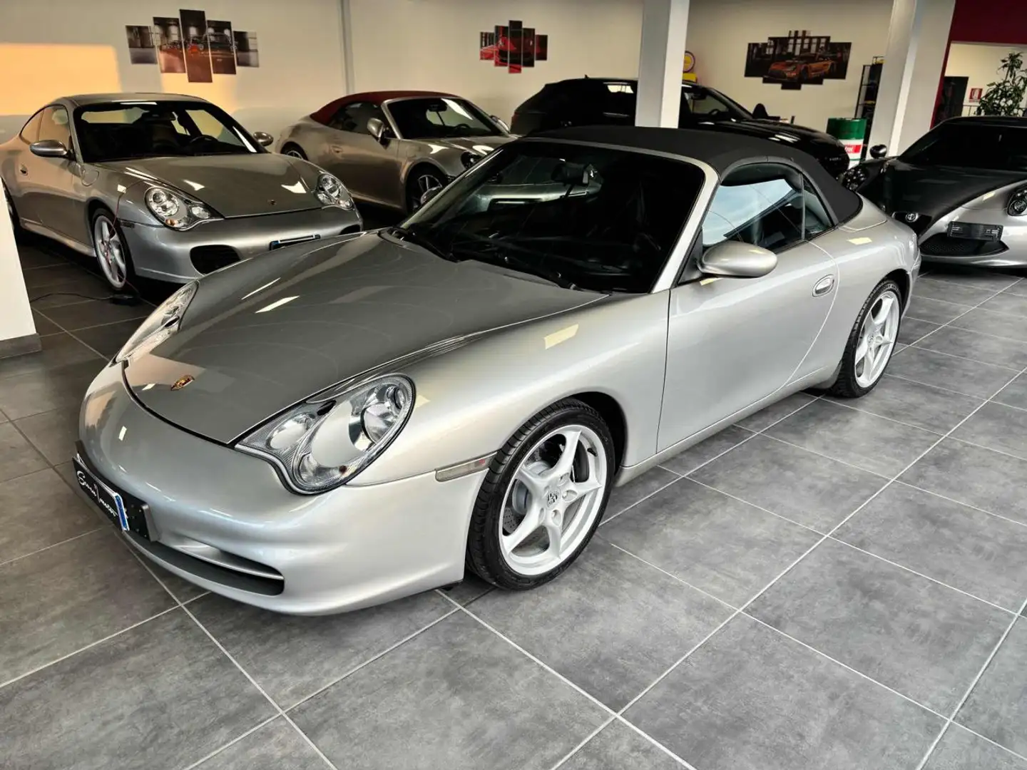 Porsche 911 996 Carrera cat Cabriolet - MANUALE Zilver - 1